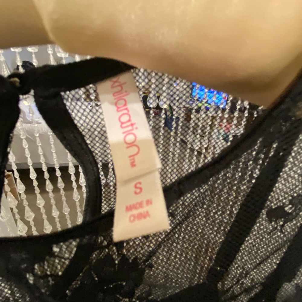 XHILARATION LACE LINED DRESS - Picture 7 of 8